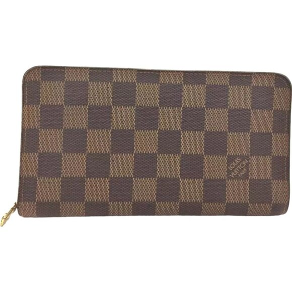 977243AD Louis Vuitton Wallet Long Brown Damier - Picture 1 of 9